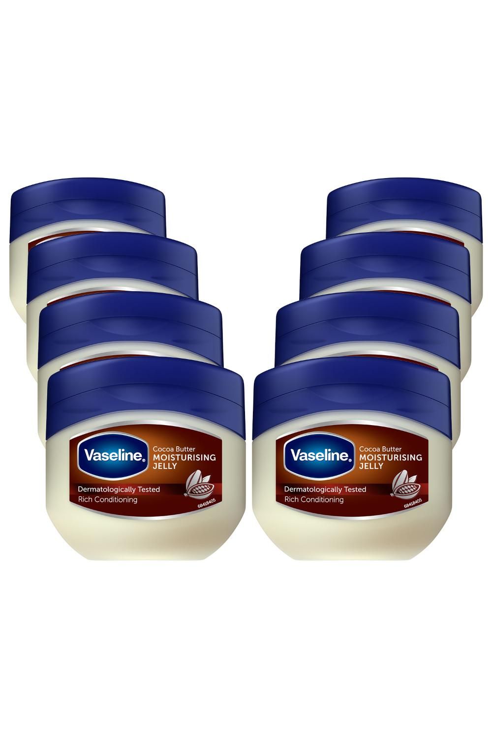 'Petroleum Jelly' Moisturising Cocoa Butter 100ml, 8pk