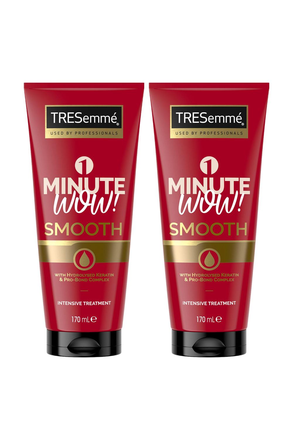 1 Minute WOW Smooth Intensive 'Hair Treatment', 2 Pack of 170ml