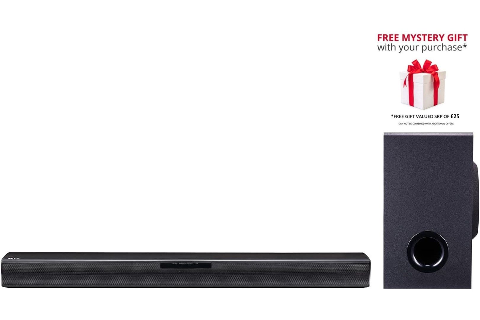 SQC1 Bluetooth Soundbar with Wireless Subwoofer