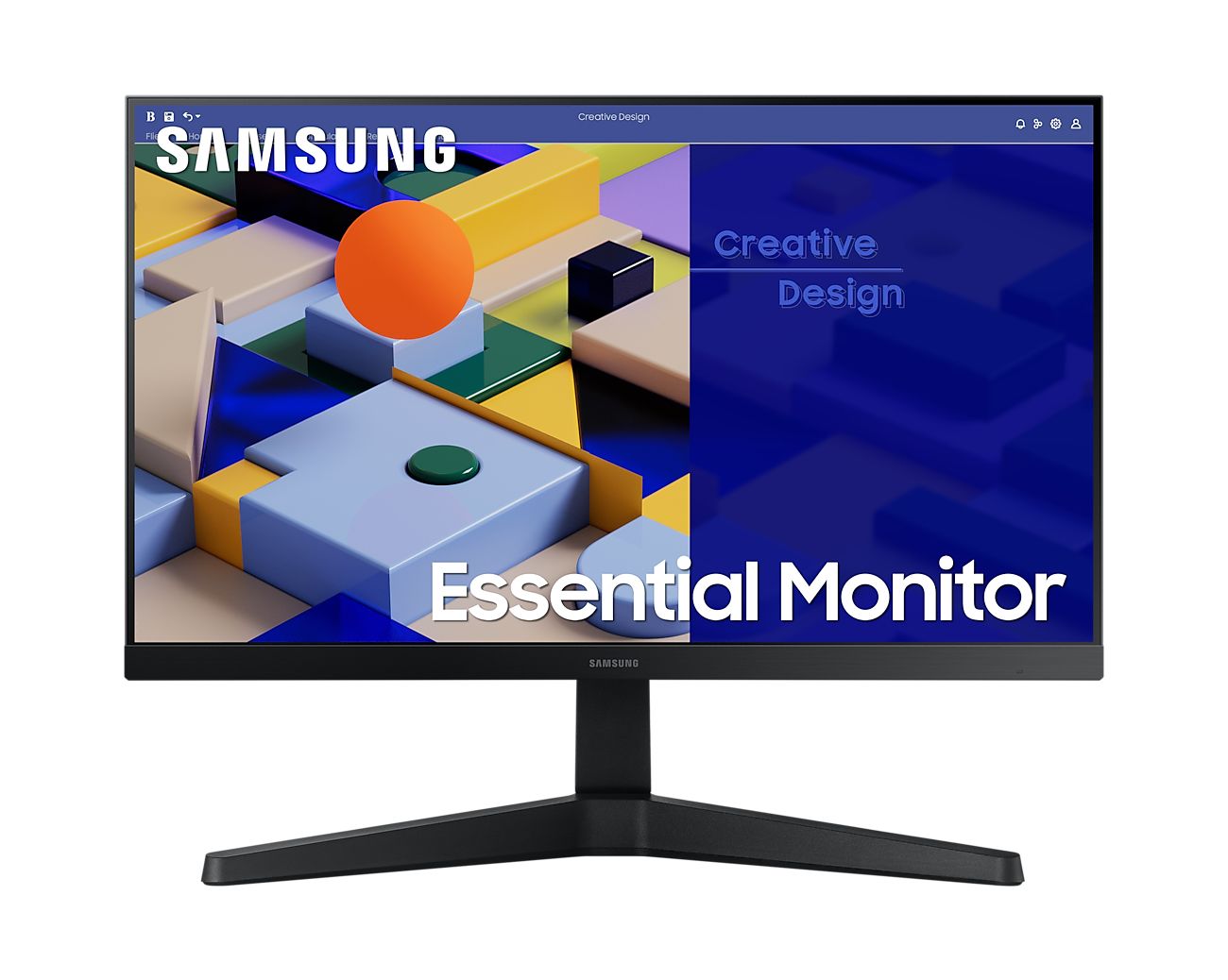 Essential S31C 22" Full HD Monitor 5ms Refresh, 75Hz Response, Black