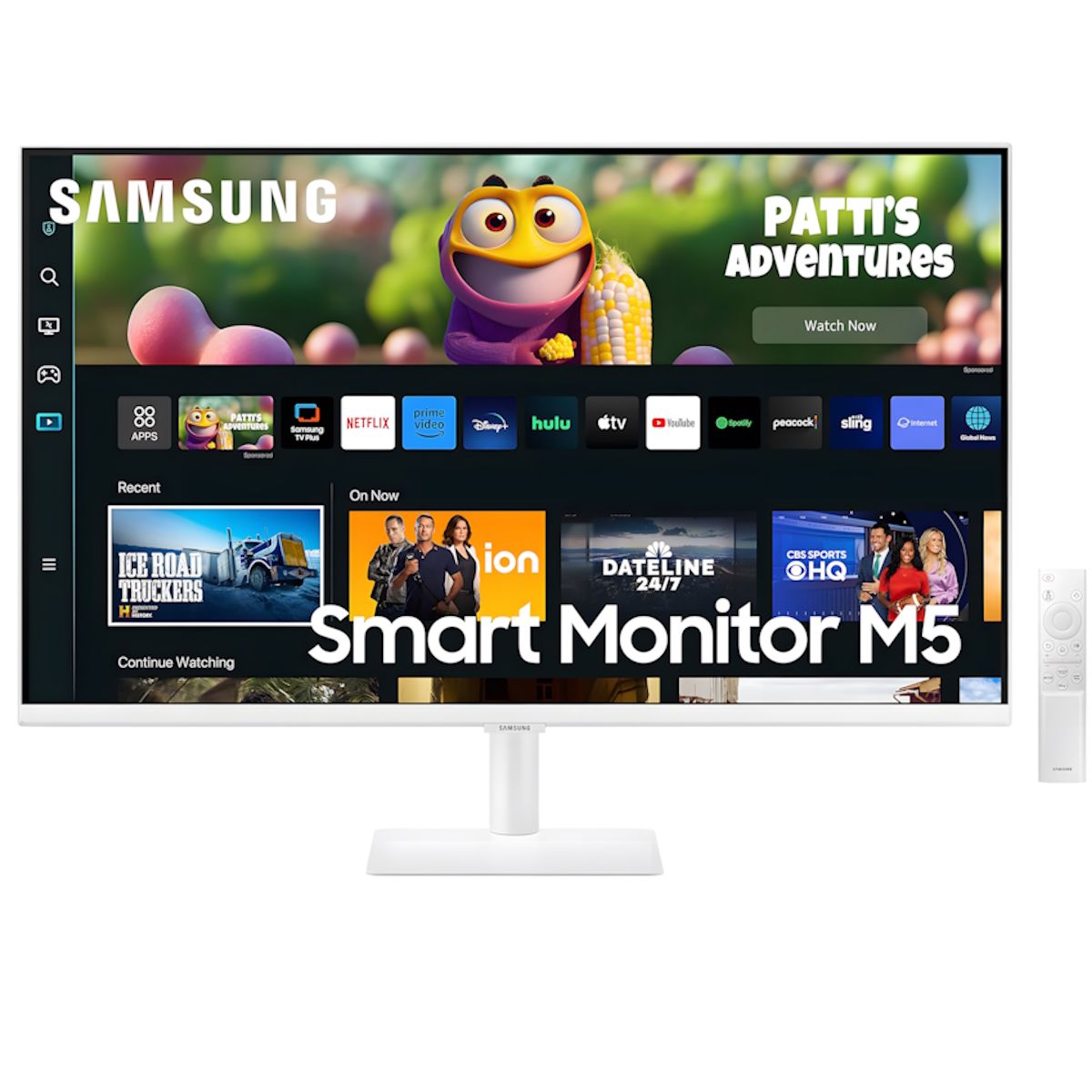 M50C 32" Full HD Smart Monitor Built in Speakers HDR10 White