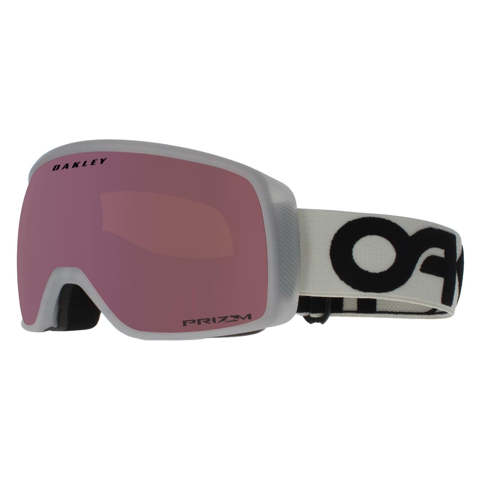 Flight Tracker S OO7106-40 Matte Cool Grey Prizm Rose Gold Iridium Ski Goggles