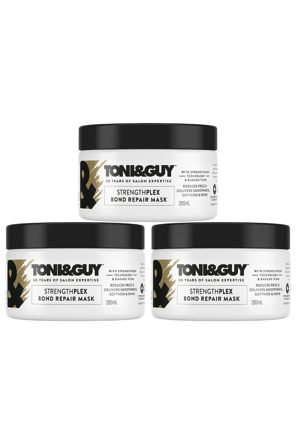 Bond Repair 'Hair Mask' 285ml 3 Pack StrengthPlex Formula