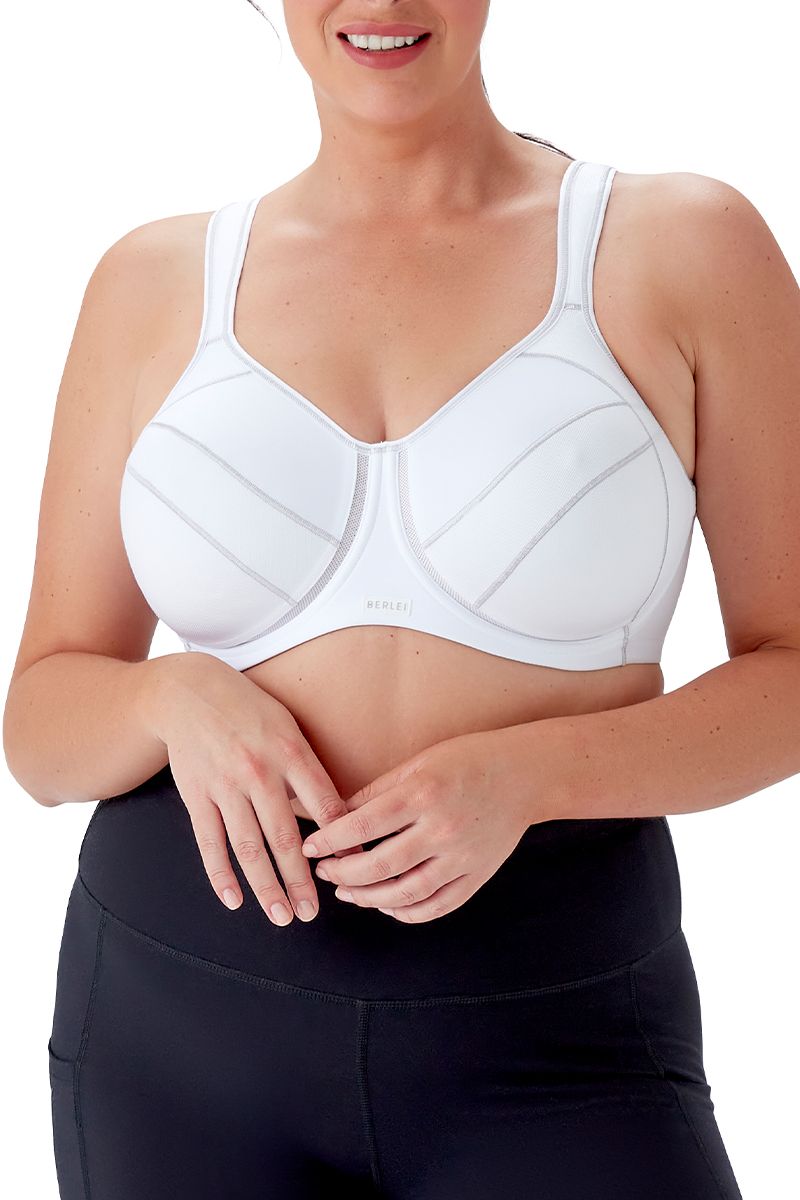 Full Support Wired Bra - White