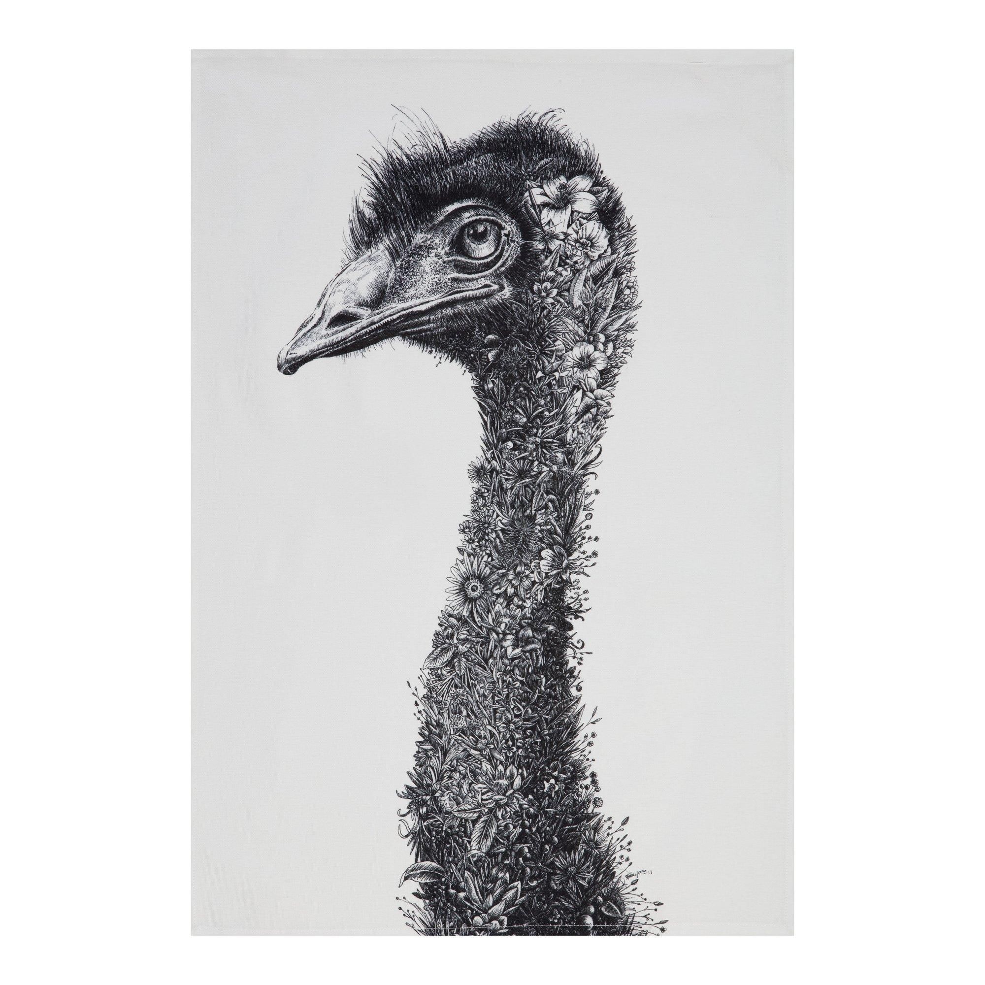 Marini Ferlazzo Emu Tea Towel