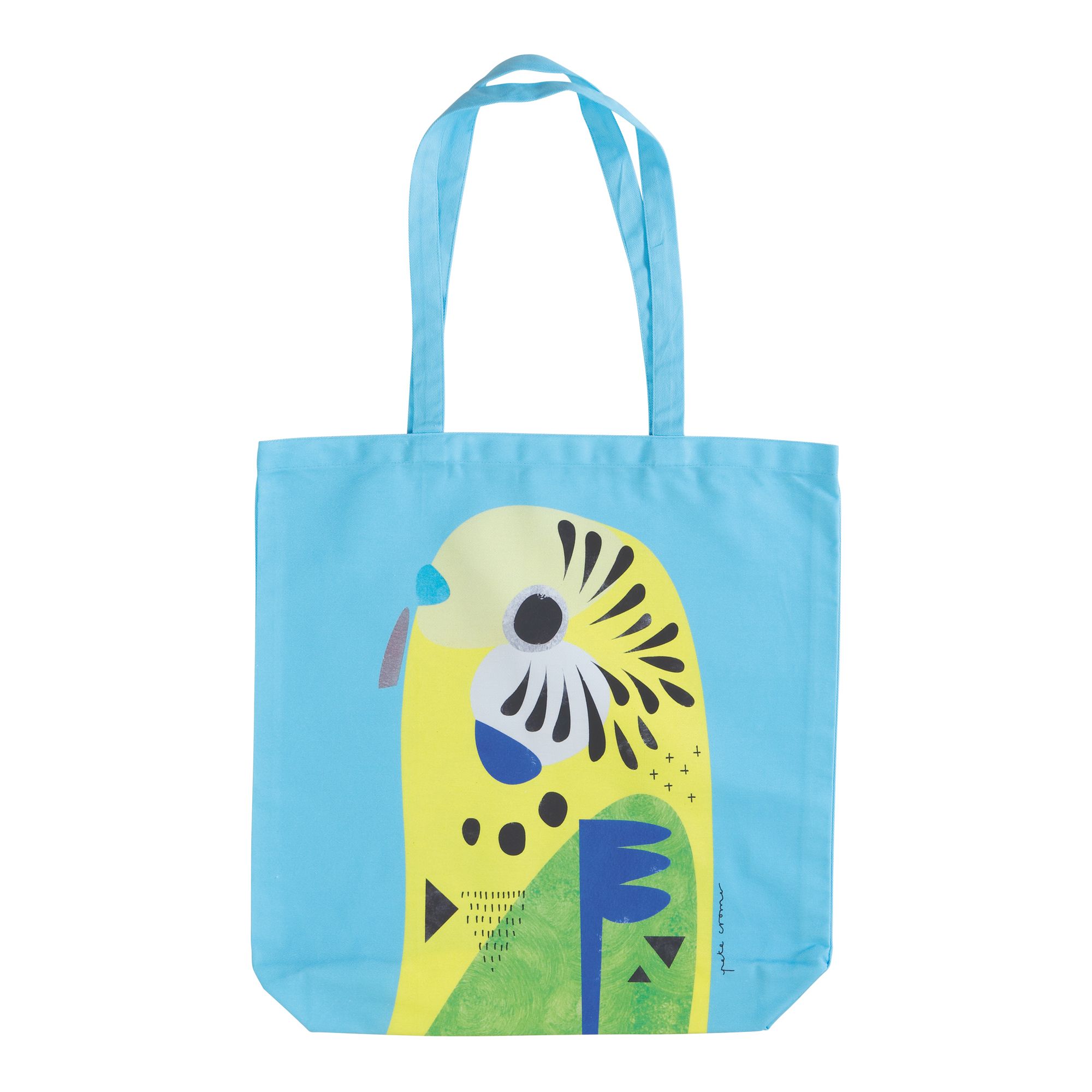 Pete Cromer Budgerigar Tote Bag