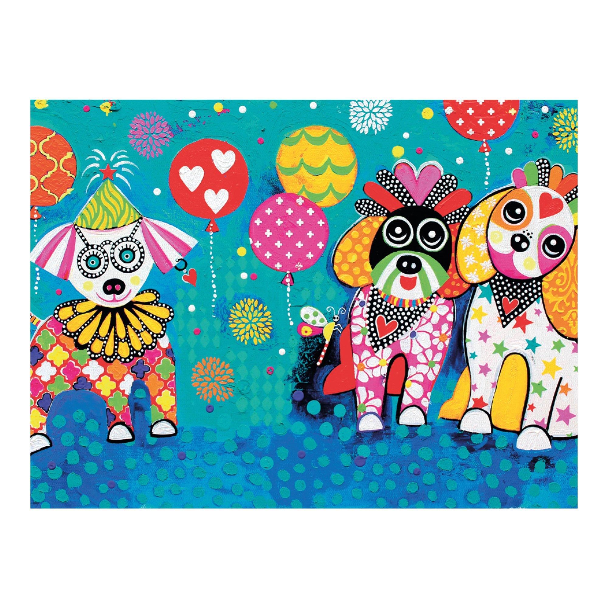 Love Hearts Oodles of Love Tea Towel