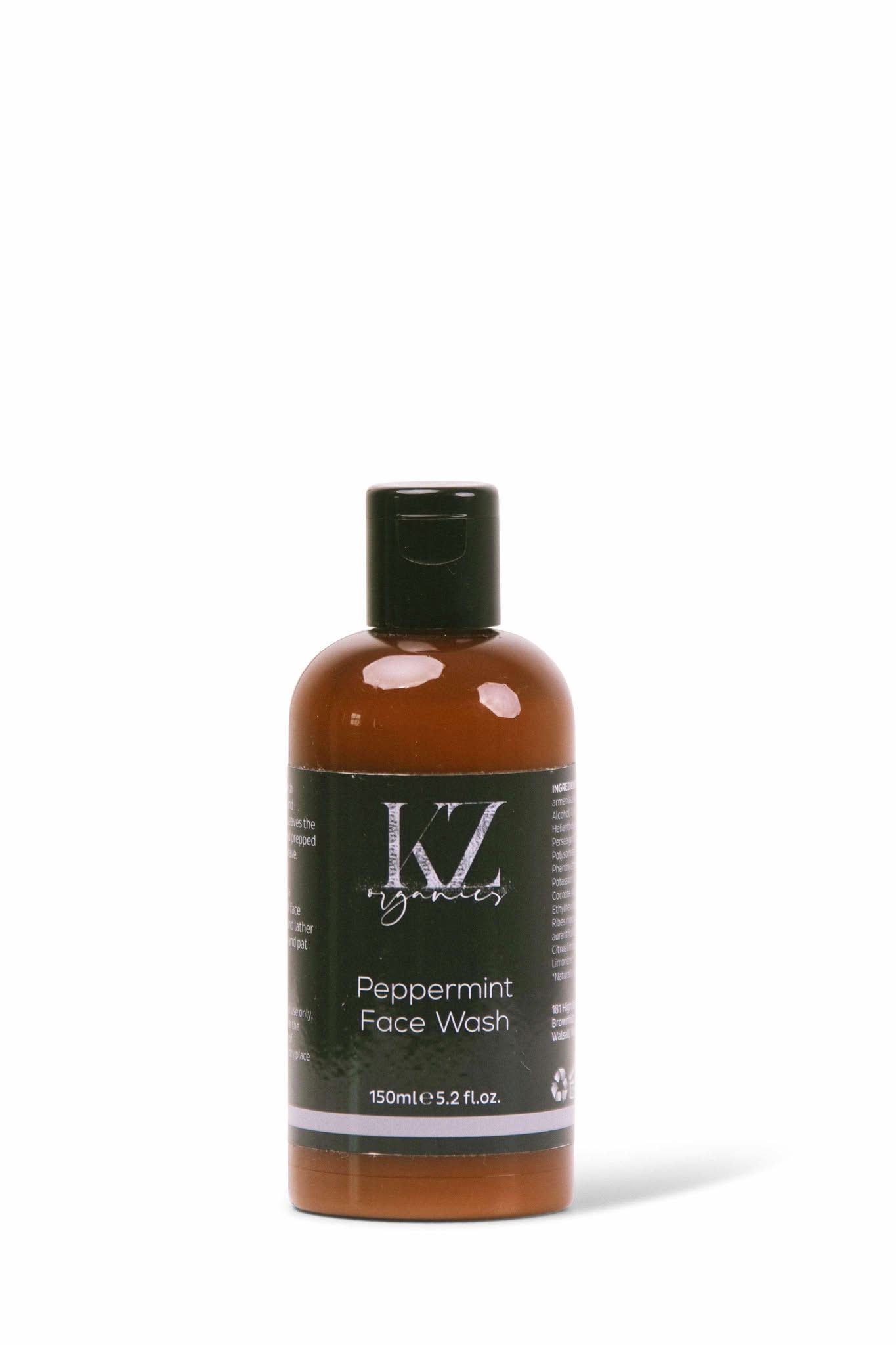Mens Peppermint Facial Wash