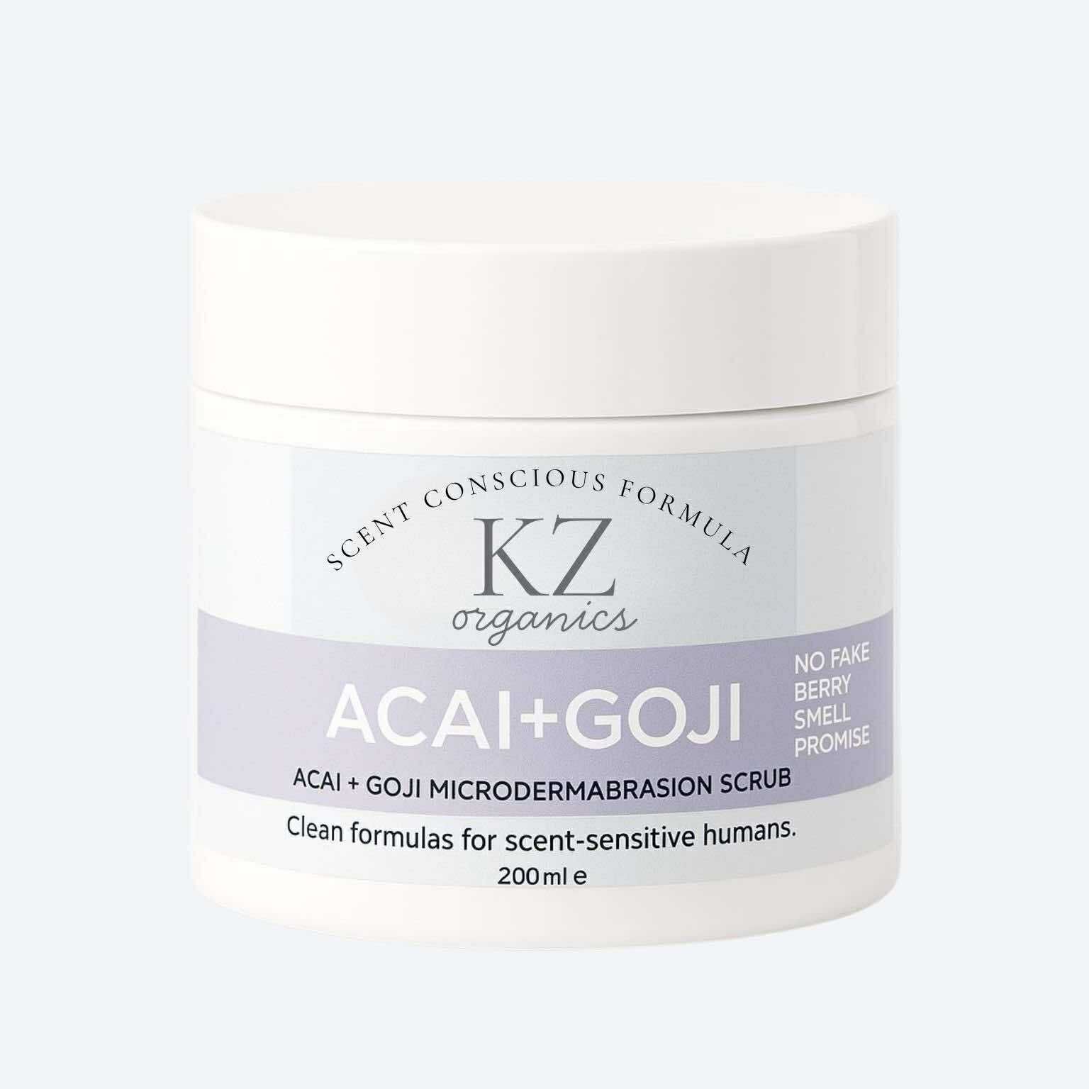 KZ Organics Acai and Goji Berry Scrub