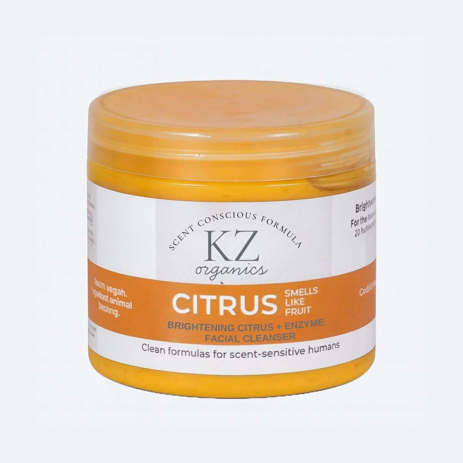 KZ Organics Citrus Bliss Facial Cleanser