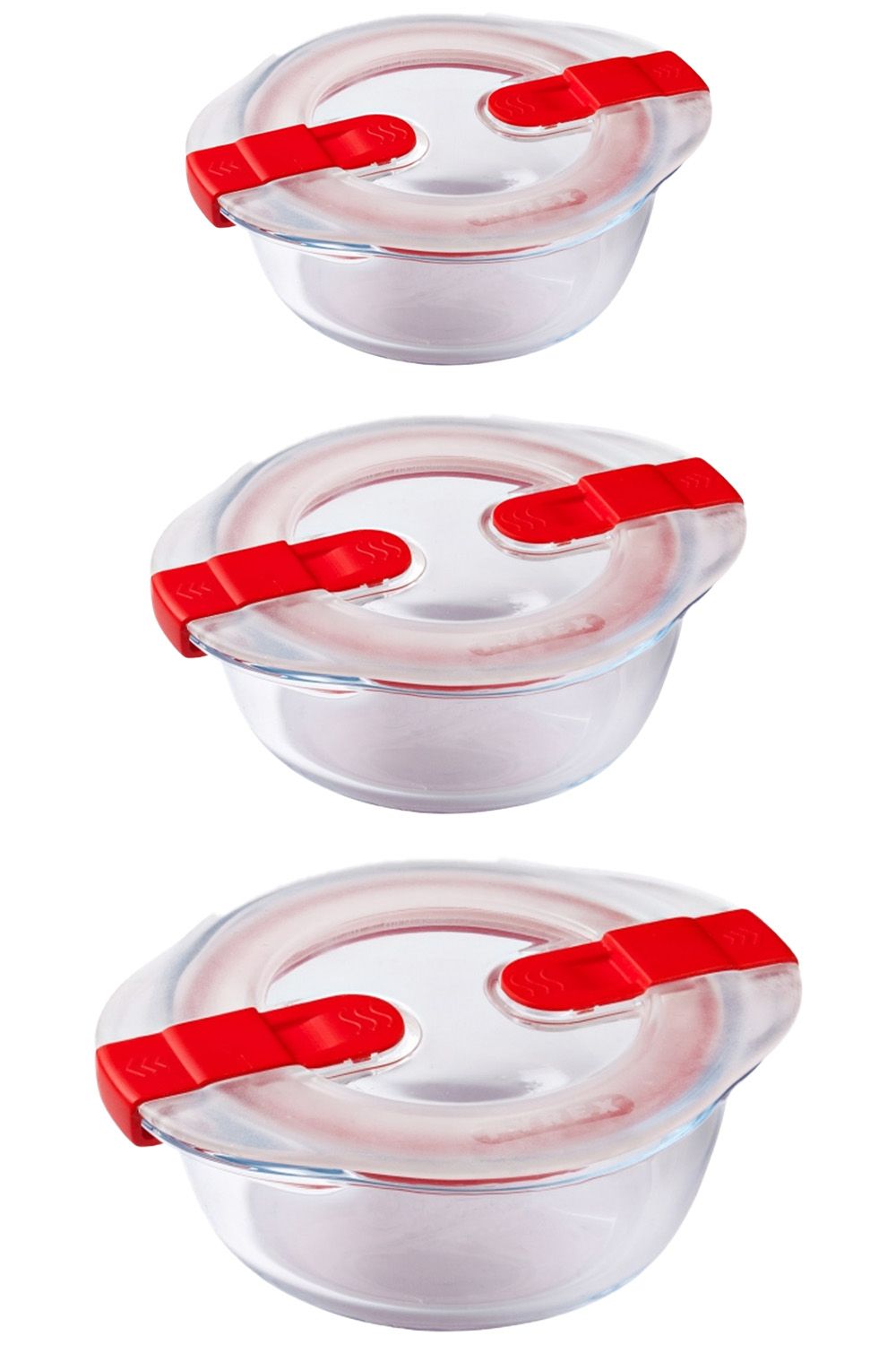 Set of 4 Cook & Heat Round Dish