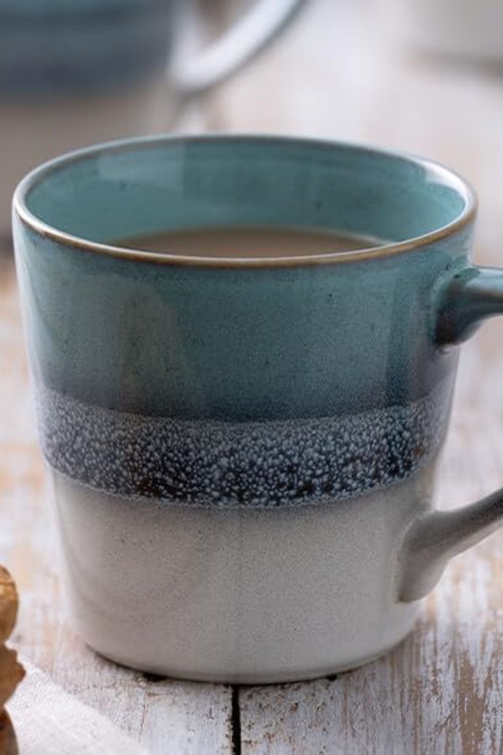 Set of 2 Reactive Blue Fade Mug & Set of 2 Reactive Cream Fade Mug 400ml