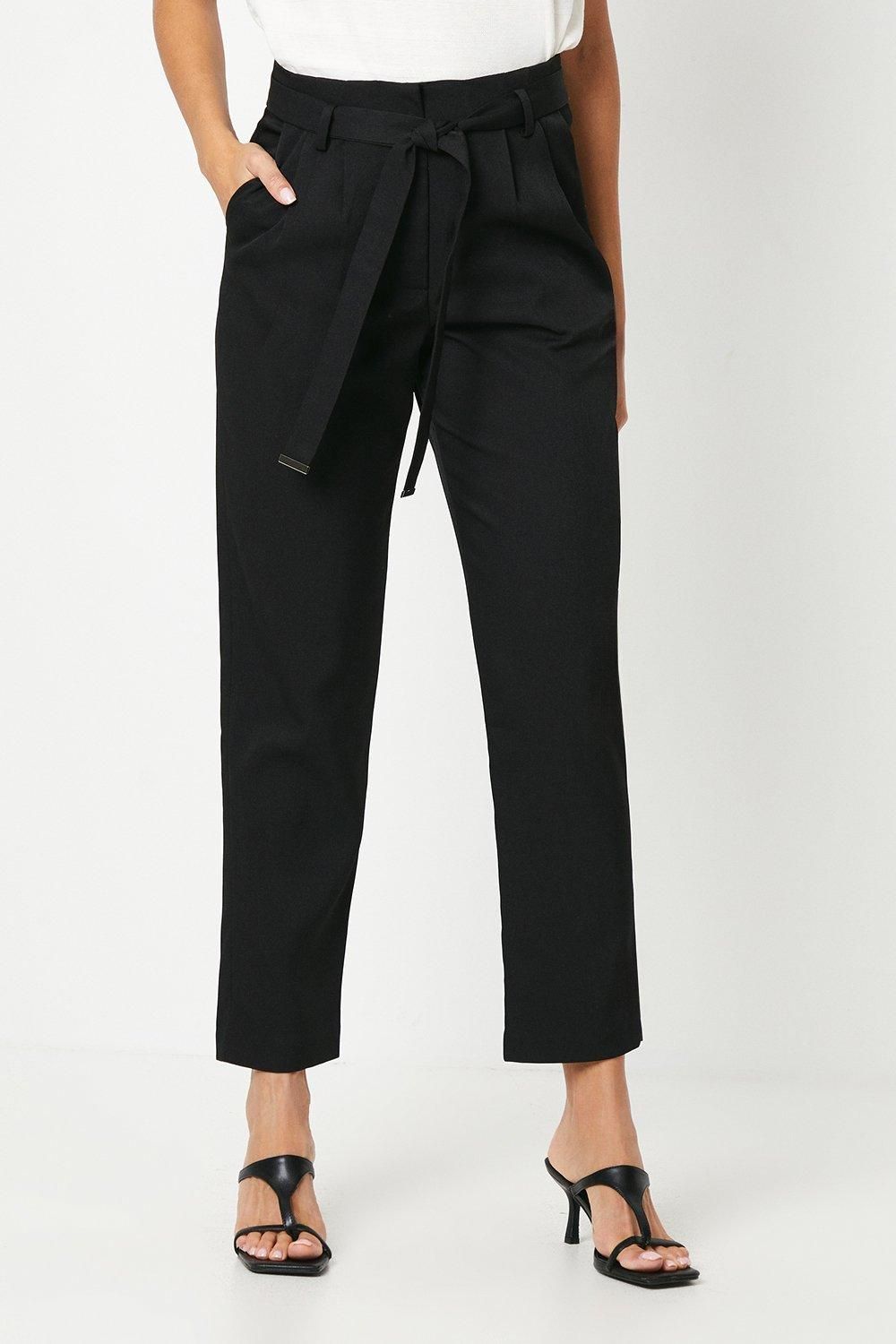 Belted Paperbag Trouser