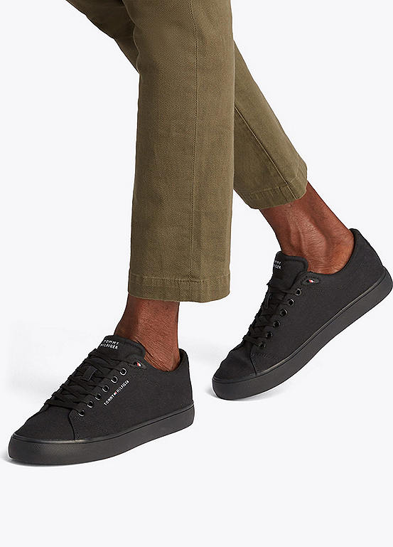 Tommy Hilfiger Canvas Lace-Up Trainers