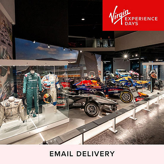 Virgin Experience Days The Silverstone Interactive Museum - An Immersive History of British Motor Racing for Two - Email Delivery