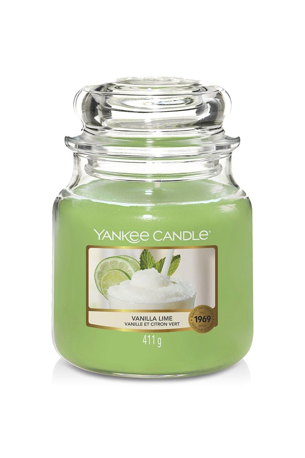 Vanilla Lime Medium Candle Jar