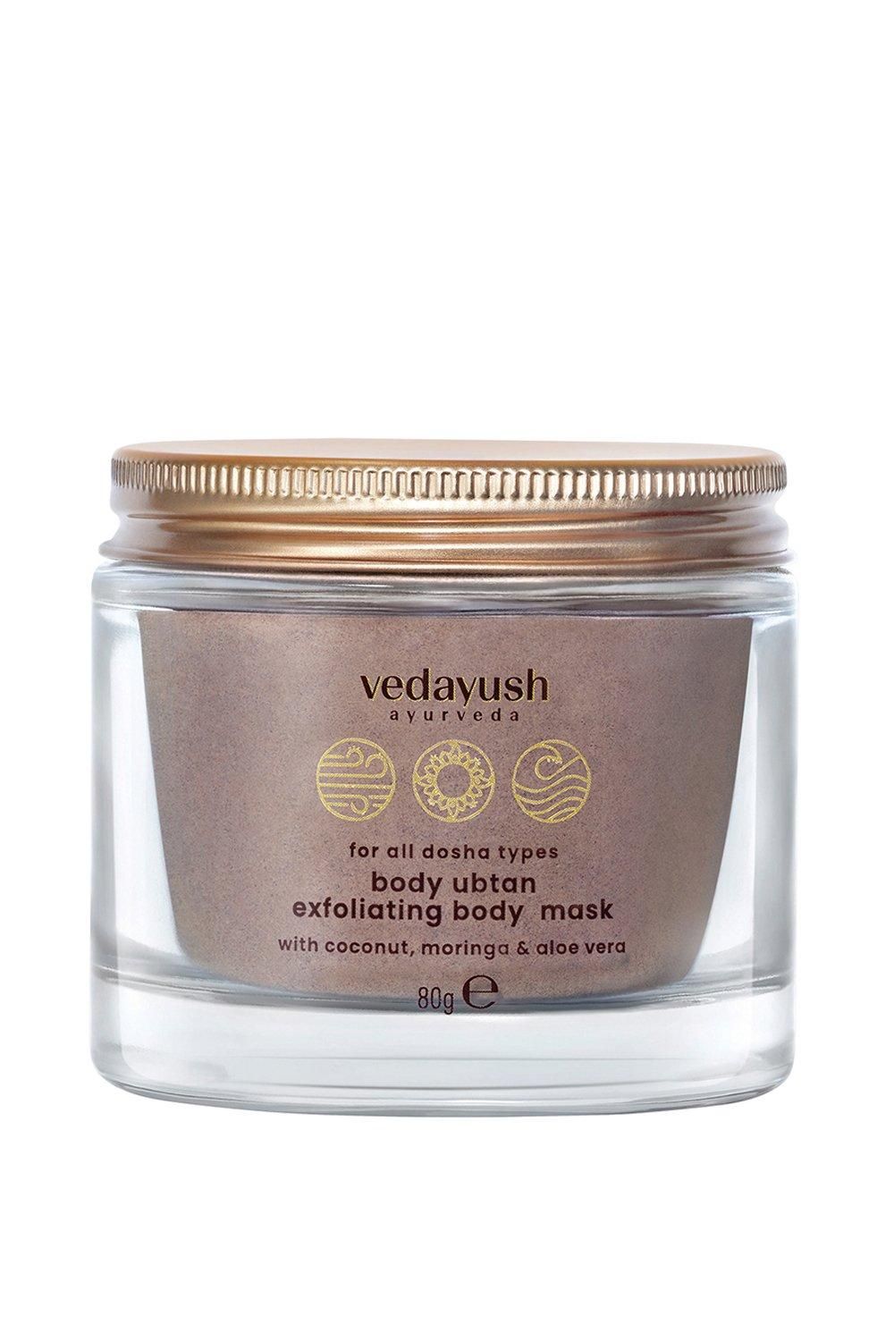 Body Ubtan Exfoliating Body Mask with Coconut, Moringa & Aloe Vera 80g