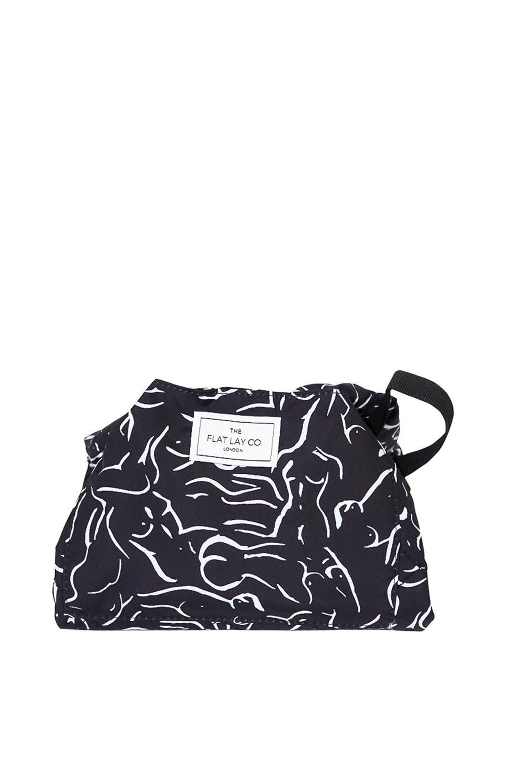 Forms Open Flat Makeup Bag