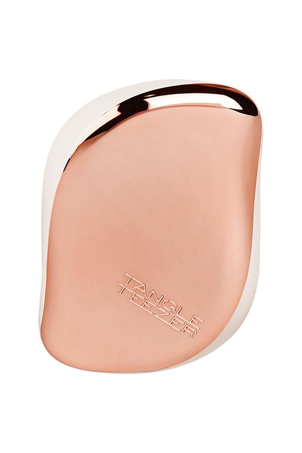Compact Styler Detangling Hairbrush - Rose Gold Ivory