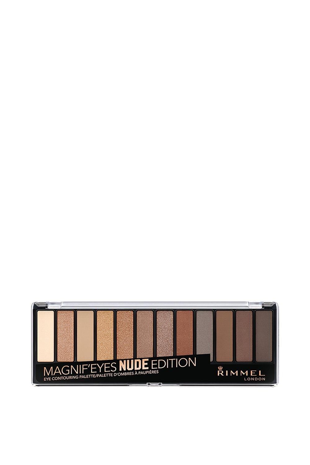 Rimmel 12 Pan Eyeshadow Palette, Nude Edition, 14g