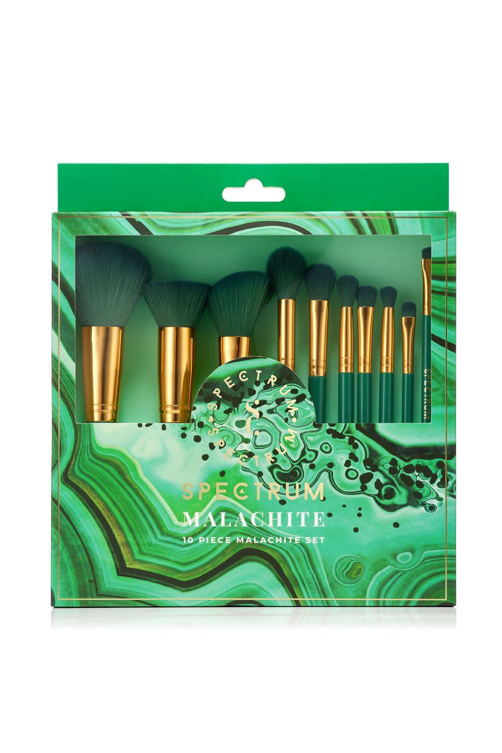 10 Piece Malachite Set