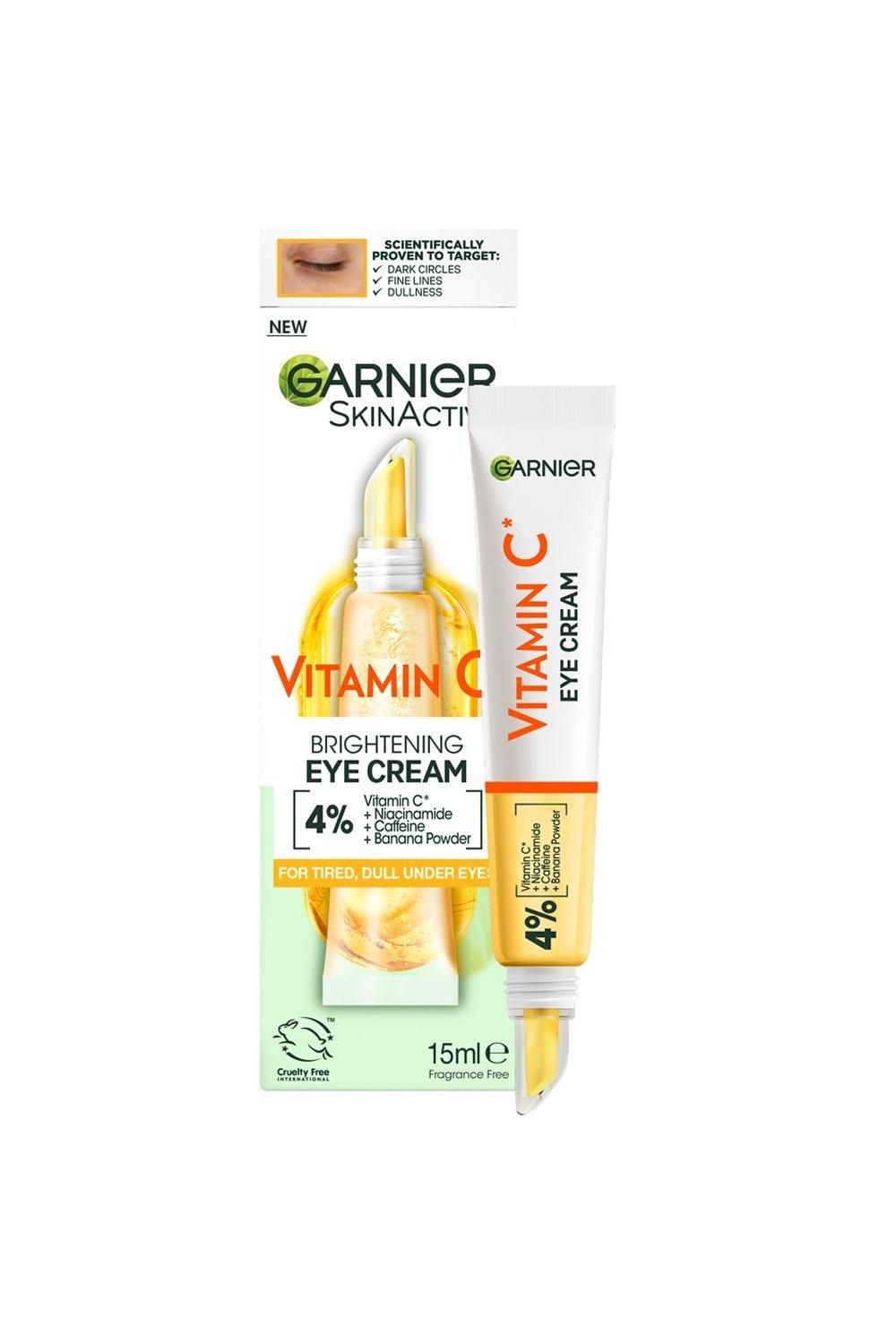 Brightening 4% Vitamin C, Niacinamide, Caffeine & Banana Powder Eye Cream