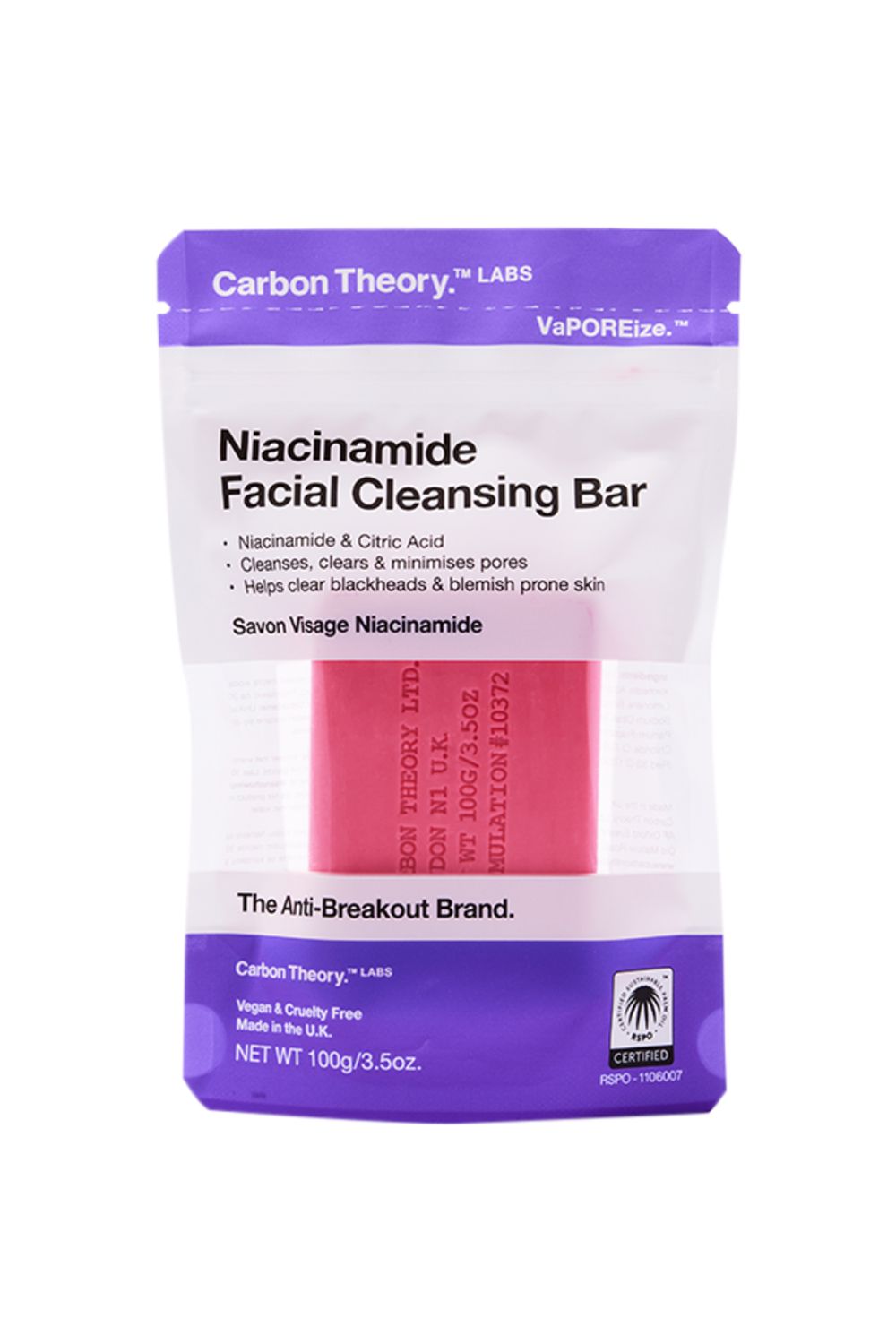Niacinamide Facial Cleansing Bar