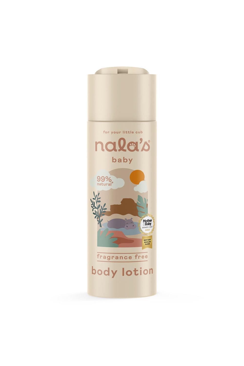 Nala's Baby Body Lotion Fragrance Free 200ml