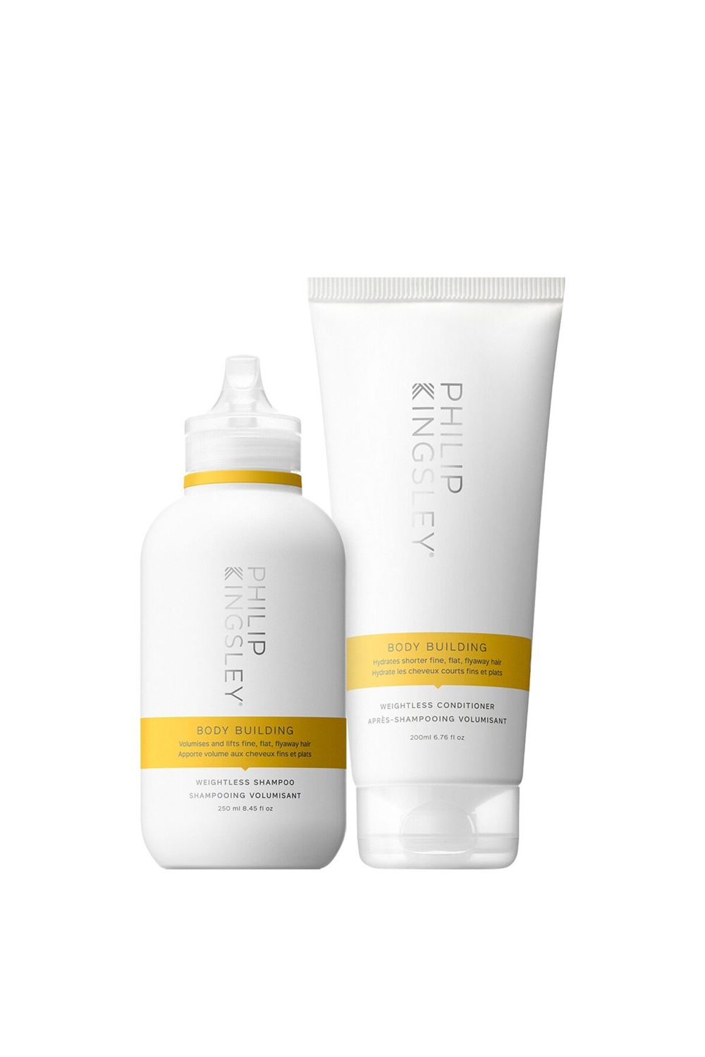 Body Building Shampoo 250ml & Conditioner 200ml Duo