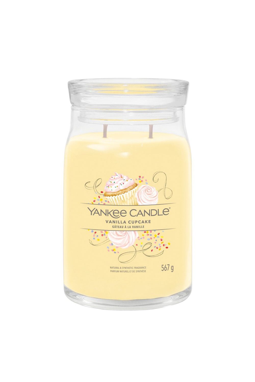 Signature Large Jar Candle - Vanilla Cupcake 567g