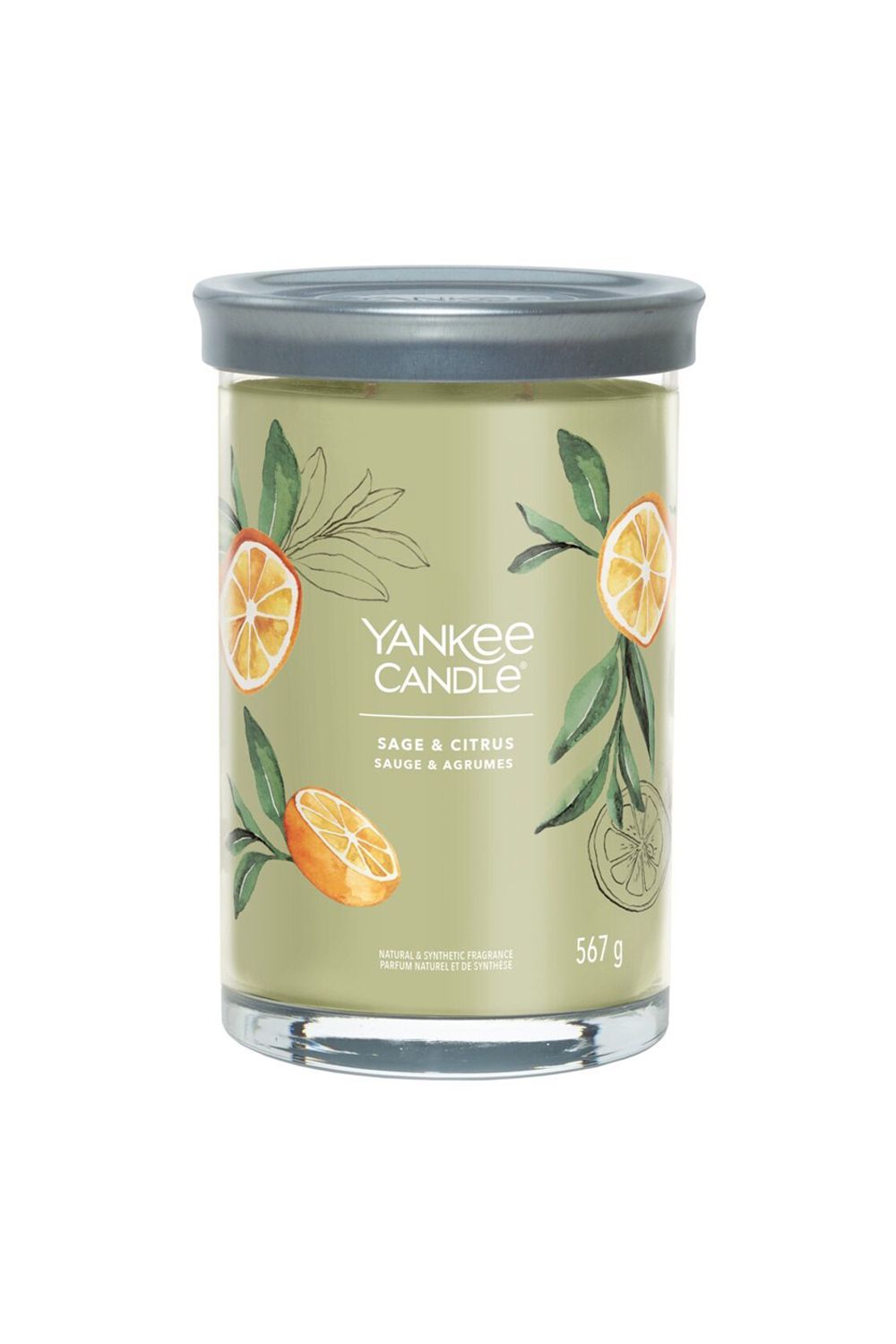 Signature Large Tumbler Candle - Sage & Citrus 567g