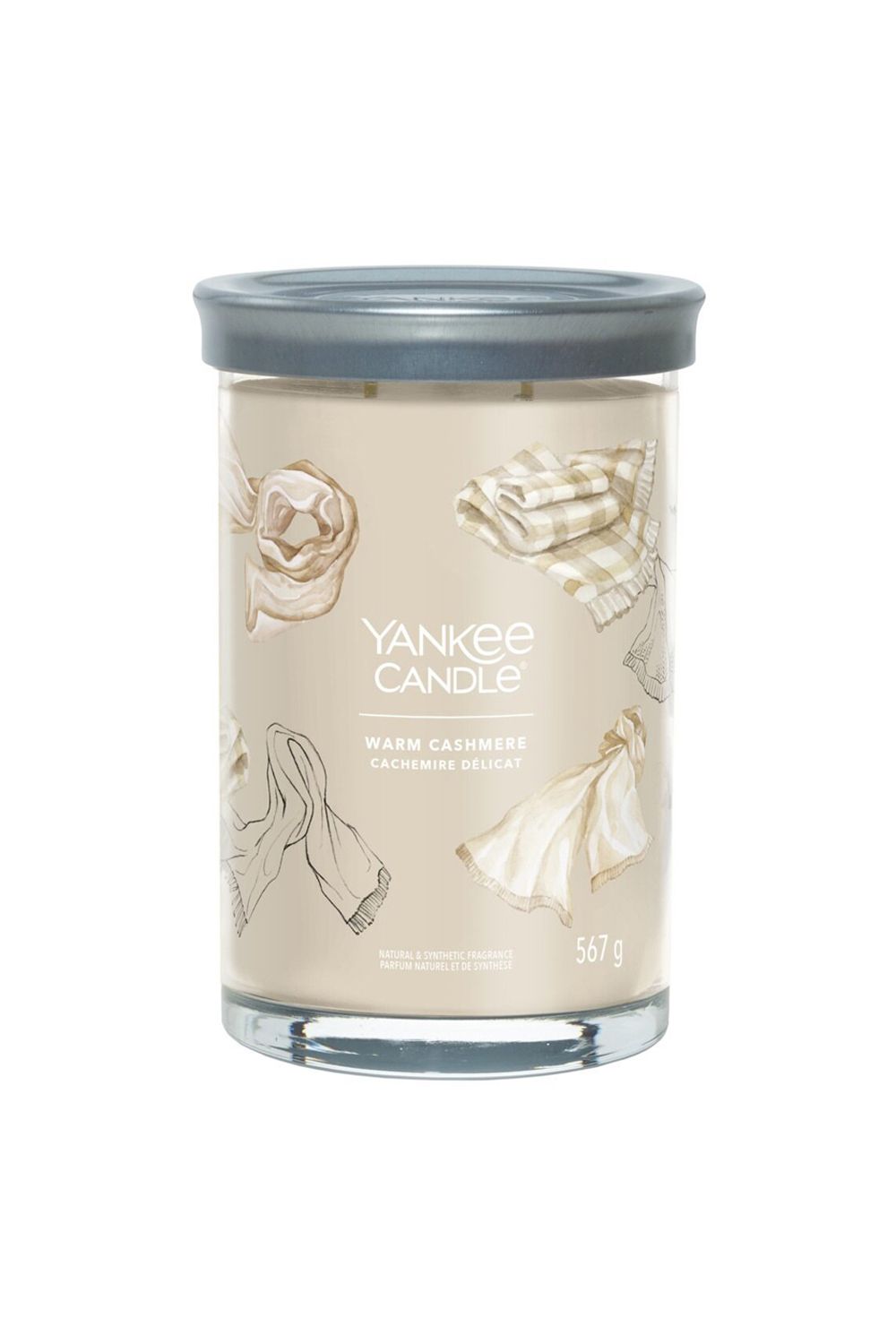 Signature Large Tumbler Candle - Warm Cashmere 567g