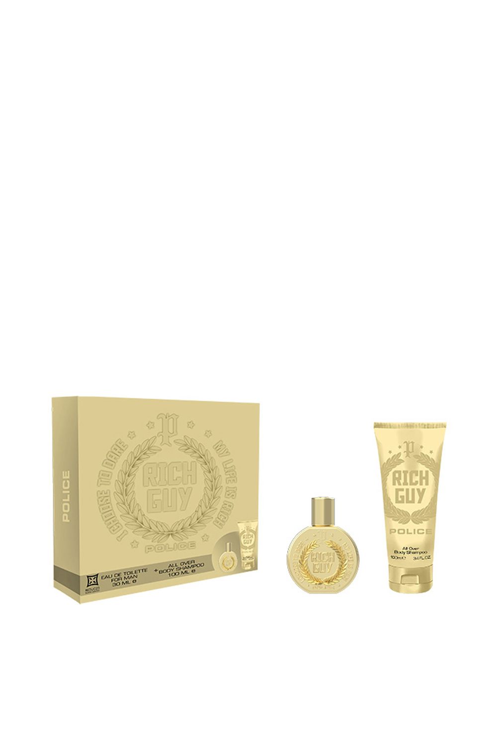 Rich Guy au De Toilette 30ml and Body Shampoo 100ml Gift Set