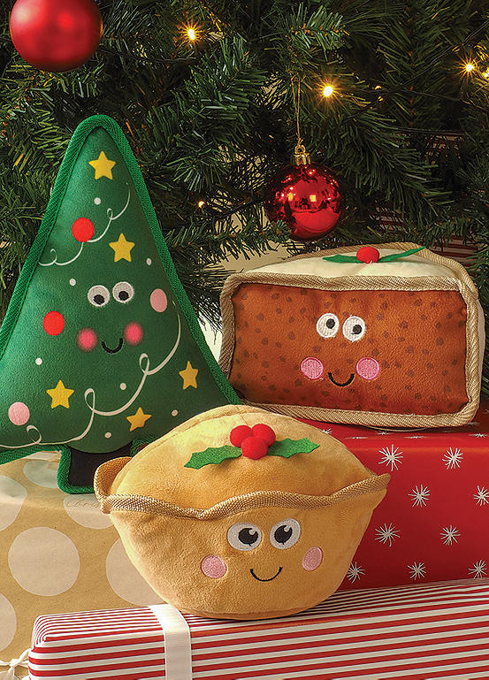 Zoon Christmas Pals Dog Toy Bundle